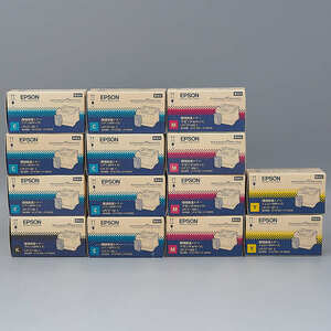 EPSON LPC3T18K S ブラック 1本 LPC3T18C S シアン 7個 LPC3T18M S マゼンタ 4個 LPC3T18Y S イエロー 2個計14個 環境推進トナー純正