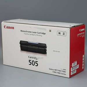 送料無料!! CANON カートリッジ505 CRG-505 0265B004 トナーカートリッジ純正 Satera MF7100/7200/7300/7400 用 印字枚数 6700枚