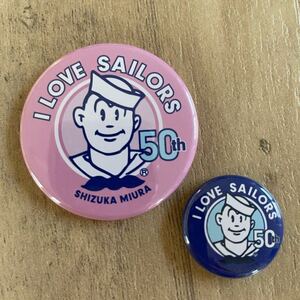 ④SAILORS セーラーズ 大小缶バッジセット