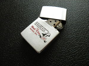 1966 ZIPPO YOUR ZIPPO MAN・ジッポー社セールスマン・Walt Klay氏の愛用品・短期間のみ採用された・赤フェルト　USED　非売品