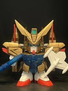 【1点限り】市場プレミア品　元祖SDガンダム 0027 キャプテンガンダムV　ジャンク　クリーニング済 当時物 バンダイ