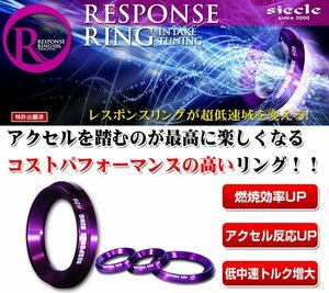 [シエクル]CZ4A ランサーエボリューション10(ランエボ)_4B11(#20_中高速重視用)用レスポンスリング＜燃費・レスポンス・トルクUP＞