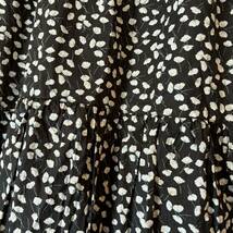 未使用　タグ付き　PAUL&JOE UNIQLO コラボ　ロングスカート ティアードスカート 花柄　大きいサイズ　XL 総柄 3146_画像4