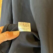 美品　Doux archives トップス ブラウス カットソー ネイビー 袖リボン　テロテロ素材　サラッと生地　長袖　3151_画像8