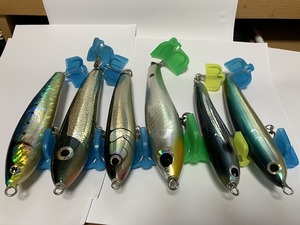 カーペンター　BC-γディアブロ90-200、BC-γ60-180、シュリガーラ90TUNA、ケイコーオーシャン、オゴペン160F、ボラドール170F　6個