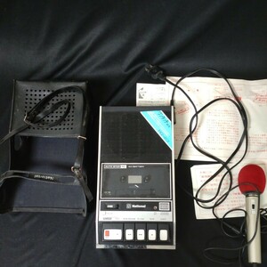  Showa Retro secondhand goods National RQ-413 portable cassette recorder 