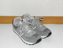 New Balance　 ニューバランス　ML574VLG　レディース 　スニーカー グレー　 23,5cm　　　　（３F　６_画像2