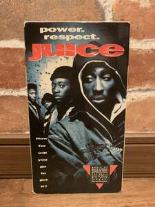  movie juice vhs 2pac video movie overseas edition 