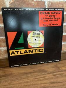 Craig David 7 days DJ Premier Remix promo mos def nate dogg