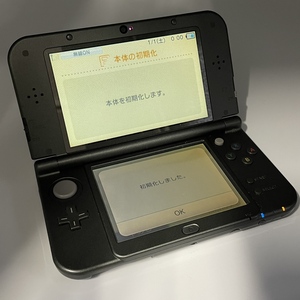 【中古】【ジャンク】任天堂/New ニンテンドー3DS LL メタリックブラック 液晶焼け[249116005098]