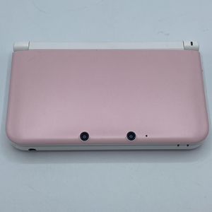 [ used ][ Junk ] Nintendo 3DS LL pink X white liquid crystal burning [249116005115]