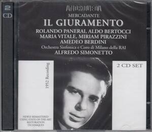 Mercadante/Panerai - Il Giuramento: Panerai-Bertocc CD アルバム 輸入盤