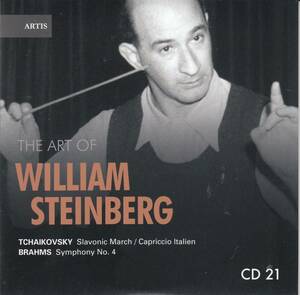 [CD/Artis]ブラームス:交響曲第4番ホ短調Op.98他/W.スタインバーグ&ピッツバーグ交響楽団 1960.2他