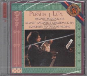 [CD/Sony]モーツァルト:2台のピノのためのソナタニ長調K.375a&4手のためのアンダンテと変奏曲ト長調K.501他/M.ペライア(p)&R.ルプー(p)
