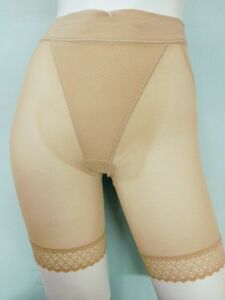 S size girdle [58 size = beige -9957] three minute height mesh girdle shorts thin. *** while discount tighten effect is eminent!!
