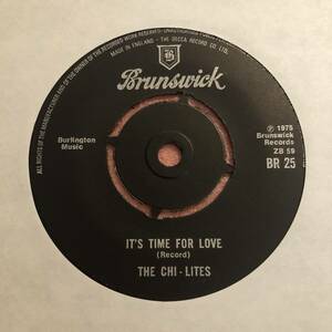 7 The Chi-Lites It's Time For Love The Coldest Days Of My Life シャイ ライツ