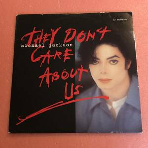 12‘’ 2枚組 Michael Jackson They Don't Care About Us マイケル ジャクソン