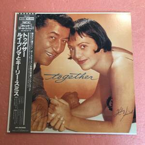 美品 LP 国内盤 帯付 ルイ プリマ キーリー スミス トゥゲザー Louis Prima And Keely Smith Together