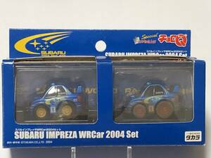 TAKARA CHORO-Q タカラ チョロQ スバル インプレッサ WRC 2004 SET　ラリー SUBARU INPREZA WRC ソルバーグ 超リアル仕上げ