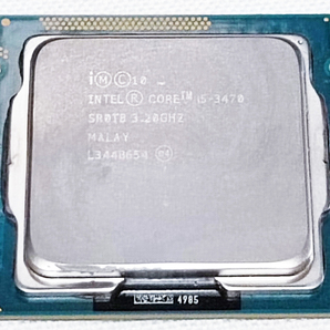 送料無料 Intel Core i5-3470 (3.2GHz/TB:3.6GHz/SR0T8 bulk LGA1155/4C/4T/L3 6M/HD2500/TDP77W 起動確認済