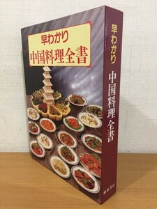早わかり 中国料理全書 柳原書店 1994年 初版第1刷