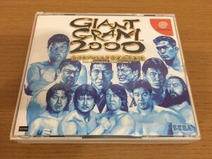 【送料185円】DC『ジャイアントグラム2000 全日本プロレス3 栄光の勇者達』[ドリームキャスト][Dreamcast]