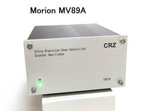 ♪ 10MHzマスタークロック / Morion MV89A二重恒温槽(W OCXO)搭載 / 標準で3出力 (50Ω or 75Ω) / 最大6出力まで増設可能