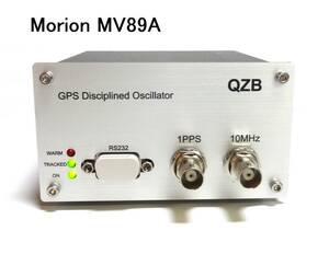 ♪【 ホールドオーバー機能搭載 】Morion MV89A 二重恒温槽OCXO搭載GPSDO マスタークロックジェネレーター 10MHz GPS同期発振器 基準発振器