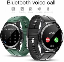 Bluetooth5.0通話スマートウォッチ 健康腕時計 音楽の再生とコントロール 多機能運動 IP68防水_画像6