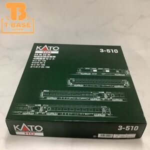 1円〜 ジャンク KATO HOゲージ 3-510 24系 25形 特急形寝台客車 4両基本セット