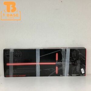 1円〜 同梱不可 動作確認済 Hasbro スターウォーズ THE BLACK SERIES KYLO REN FORCE FX ライトセーバー