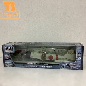 1円〜 同梱不可 エリートフォース 1/18 WWII ZERO FIGHTER TOTAL REALISM MAXIMUM DETAIL 零戦 /c