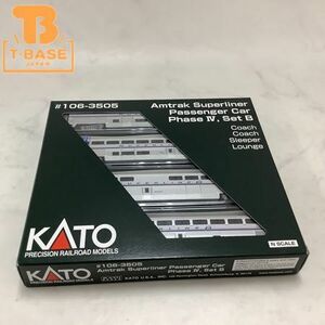 1円〜 KATO Nゲージ #106-3505 Amtrak Super liner Passenger Car Phase IV set アムトラック 外国車両