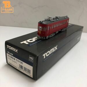 1円〜 動作確認済み TOMIX HOゲージ HO-604 名古屋鉄道 モ510形(スカーレット)