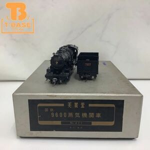 1 jpy ~ Junk Tenshodo HO gauge National Railways 9600 steam locomotiv No.477