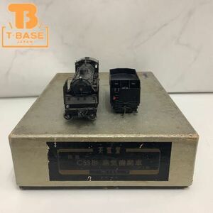 1 jpy ~ Junk Tenshodo HO gauge National Railways C58 shape steam locomotiv diff attaching No.488