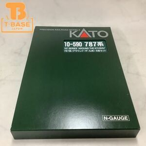 1 иен ~ рабочее состояние подтверждено KATO N gauge 10-590 787 серия around * The * Kyushu 6 обе комплект 