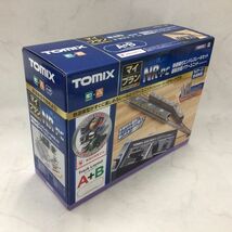 1円〜 TOMIX Nゲージ マイプラン 待避線付エンドレスレールセット 運転台型パワーユニット コントローラー_画像2