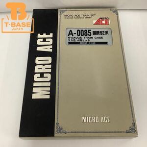 1円〜 ジャンク MICRO ACE Nゲージ A-0085 国鉄52系 スカ色 4両セット