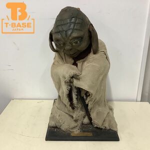 1円〜 店頭受取限定ジャンク STARWARS スターウォーズ ヨーダ 等身大フィギュア 4773/9500