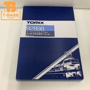 1円〜 ジャンク TOMIX Nゲージ 92898 JR 381系特急電車 (くろしお) 基本セット