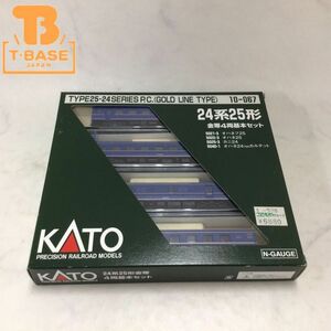 1 jpy ~ operation verification ending KATO N gauge 10-067 24 series 25 shape gold obi 4 both basic set 