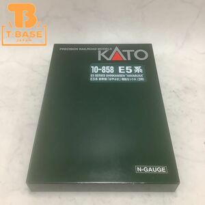 1円〜 ジャンク KATO Nゲージ 10-858 E5系 新幹線「はやぶさ」 増結セットA(3両)