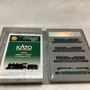 1円〜 動作確認済み KATO 10-260 Nゲージ鉄道模型誕生 40周年記念 EF58 試験塗装機の画像3