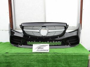 L3275vc ベンツGenuine C Class W205/S205 後期 AMG フロントBumper スポイラー・Grilleincluded (A2058802305) ブラック197 適合確認可能