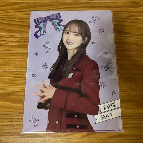 乃木坂46 佐藤楓 12th YEAR BIRTHDAY LIVE バスラ クリアファイル 購入特典