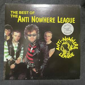 Anti-Nowhere League 『The Best Of The Anti-Nowhere League』　おまけディスク付　LPレコード　（DOJO LP 113）