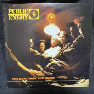 [PE2] Public Enemy [Yo! Bum Rush The Show] LP record (SVLP 213A) DefJam HIPHOP