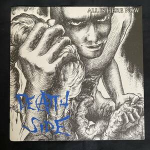 【美品】DEATH SIDE 「ALL IS HERE NOW」 HG-015 デスサイド 国内盤 1994年 パンク インサート付き レコード EP