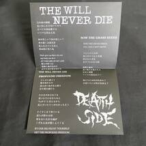DEATH SIDE 「THE WILL NEVER DIE」 Devour2 BSR-010 国内盤 1994年 デスサイド インサート付き レコード EP_画像3